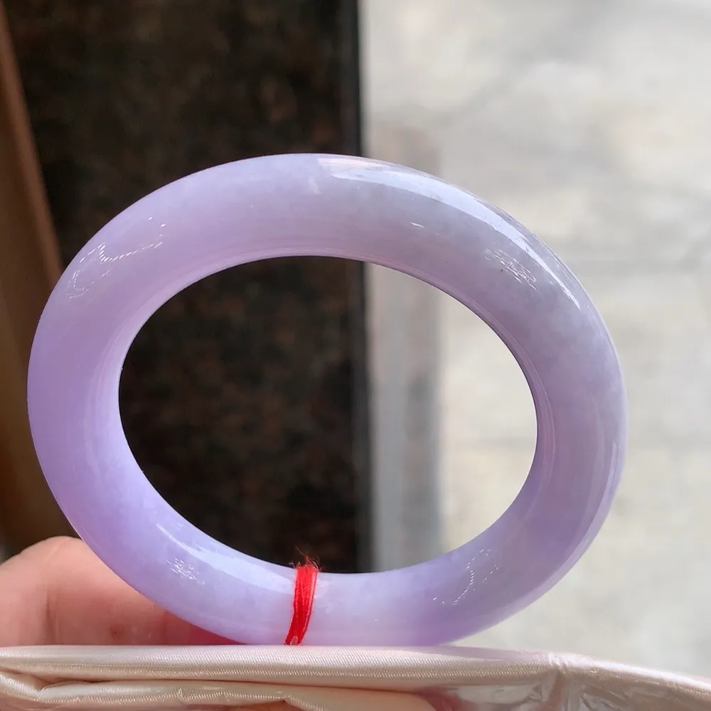 圆条满色紫罗兰 无瑕 尺寸:54.1/11.2/10.7 超美