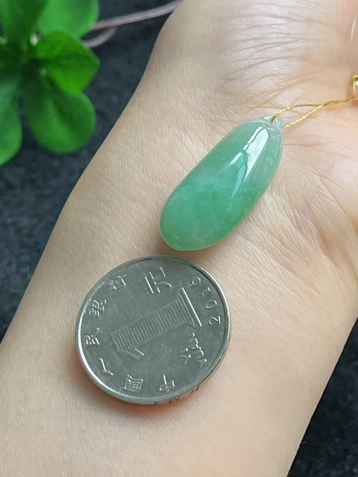 翡翠糯化种浅绿色福瓜