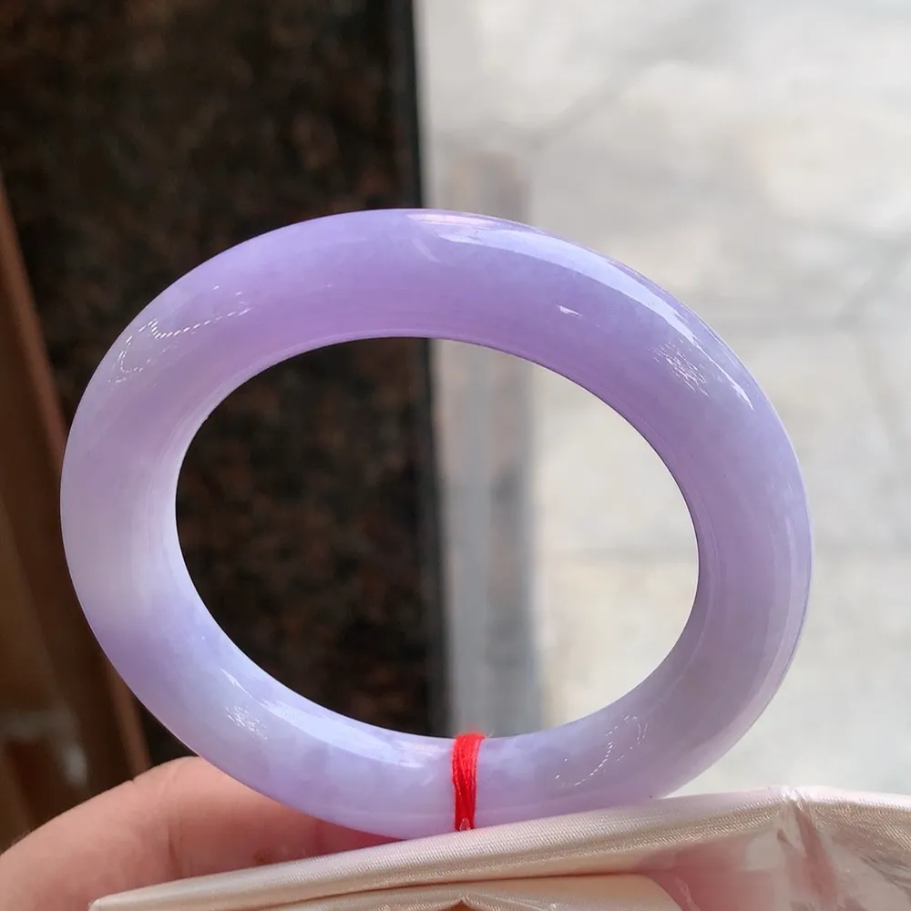 圆条满色紫罗兰 无瑕 尺寸:54.1/11.2/10.7 超美