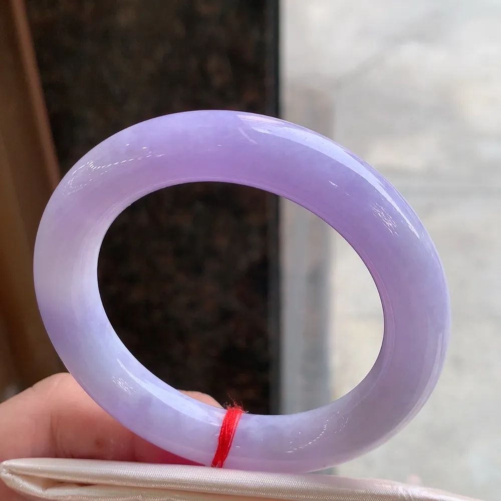 圆条满色紫罗兰 无瑕 尺寸:54.1/11.2/10.7 超美