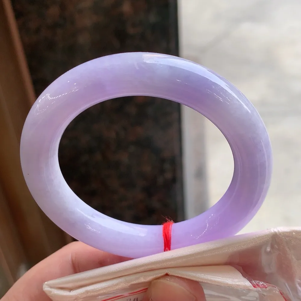 圆条满色紫罗兰 无瑕 尺寸:54.1/11.2/10.7 超美