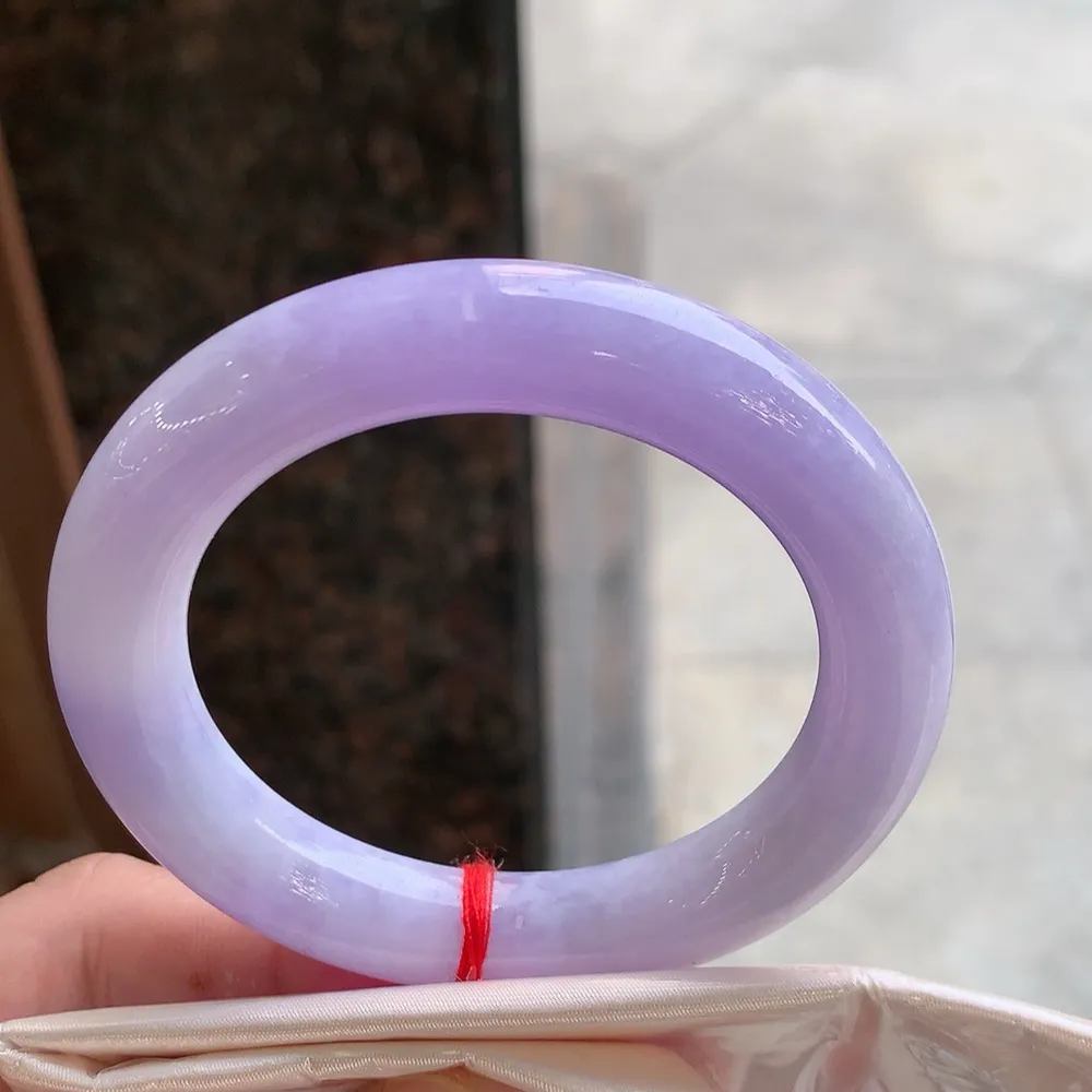 圆条满色紫罗兰 无瑕 尺寸:54.1/11.2/10.7 超美