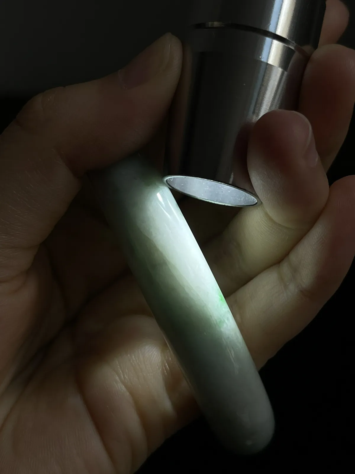 正圈58.3圈口，翡翠手镯