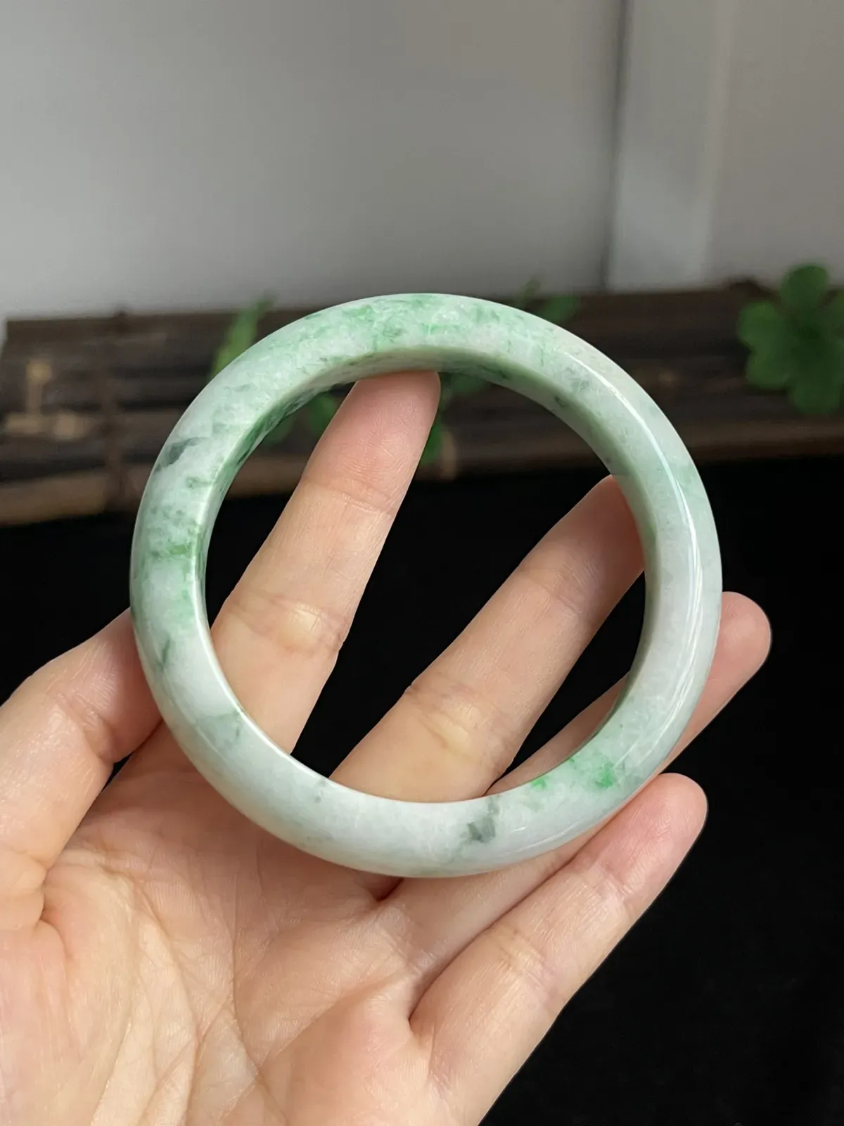 正圈58.3圈口，翡翠手镯