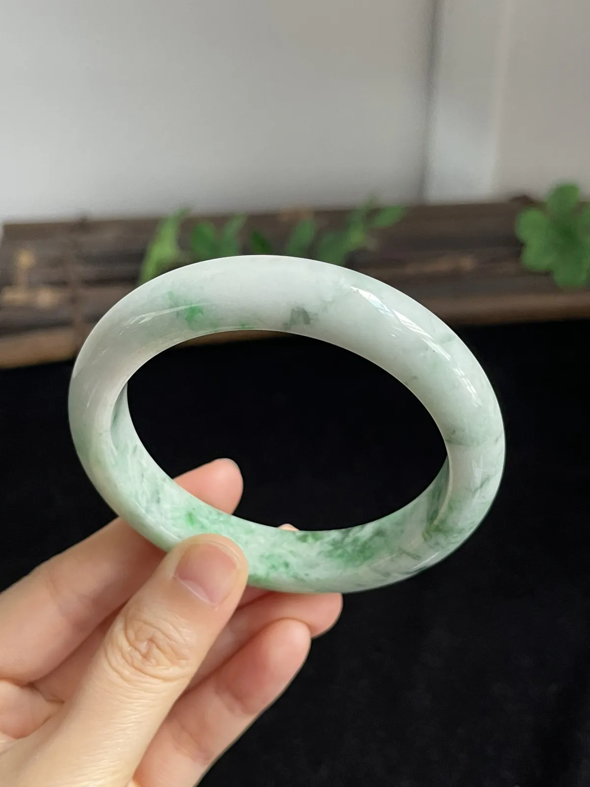 正圈58.3圈口，翡翠手镯