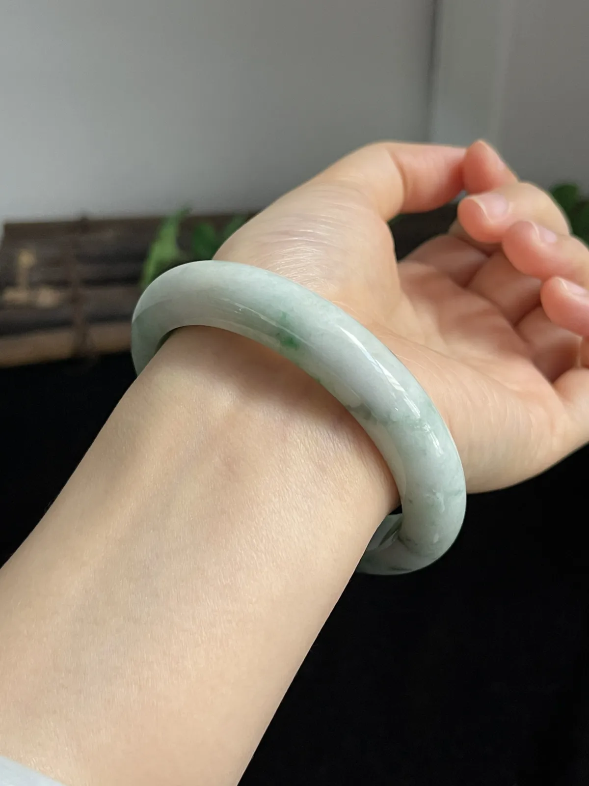 正圈58.3圈口，翡翠手镯