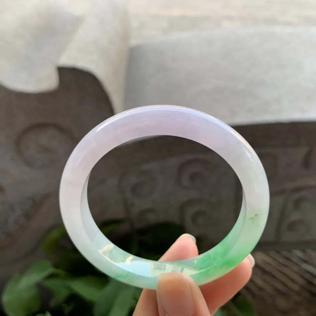 小圈口 51.4-9-7.5【春彩正圈手镯】正圈51 52 可戴