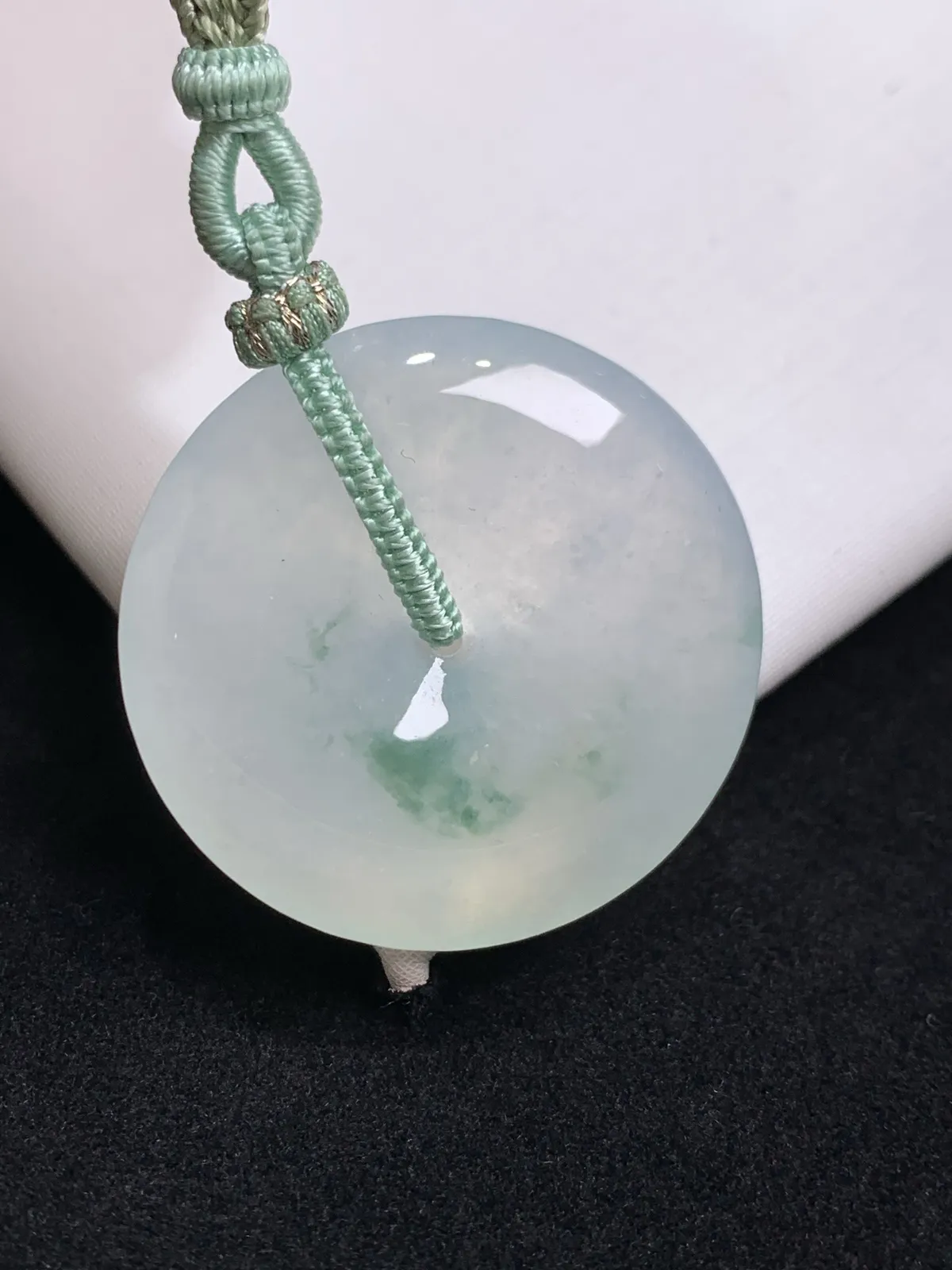 冰飘花平安扣吊坠 平平安安~