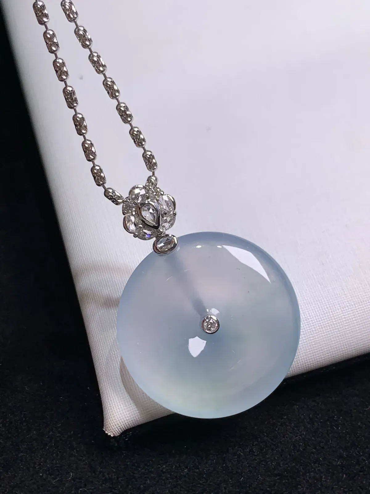 冰种平安扣，平平安安~