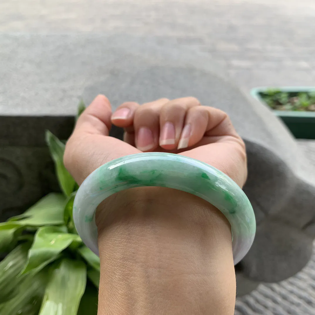 圈口 55.8-12.8-8.8【春彩正圈手镯】正圈55 56可戴