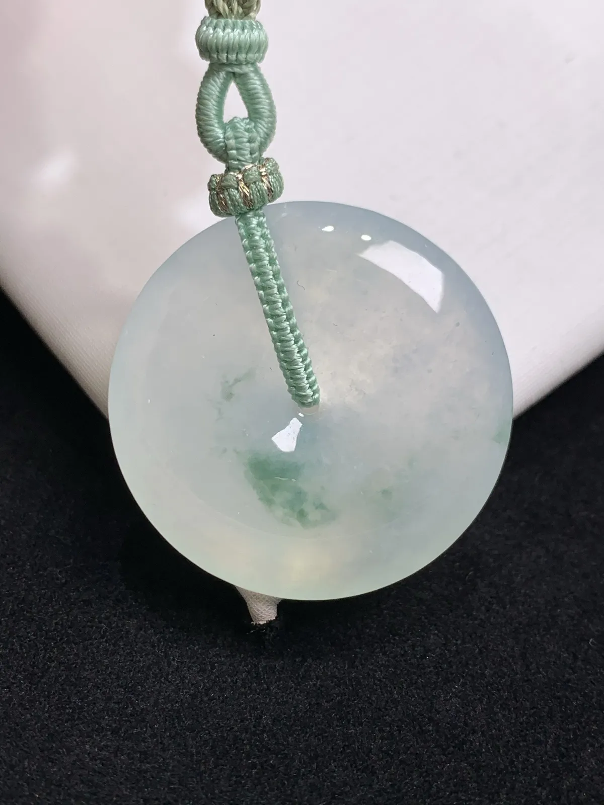 冰飘花平安扣吊坠 平平安安~