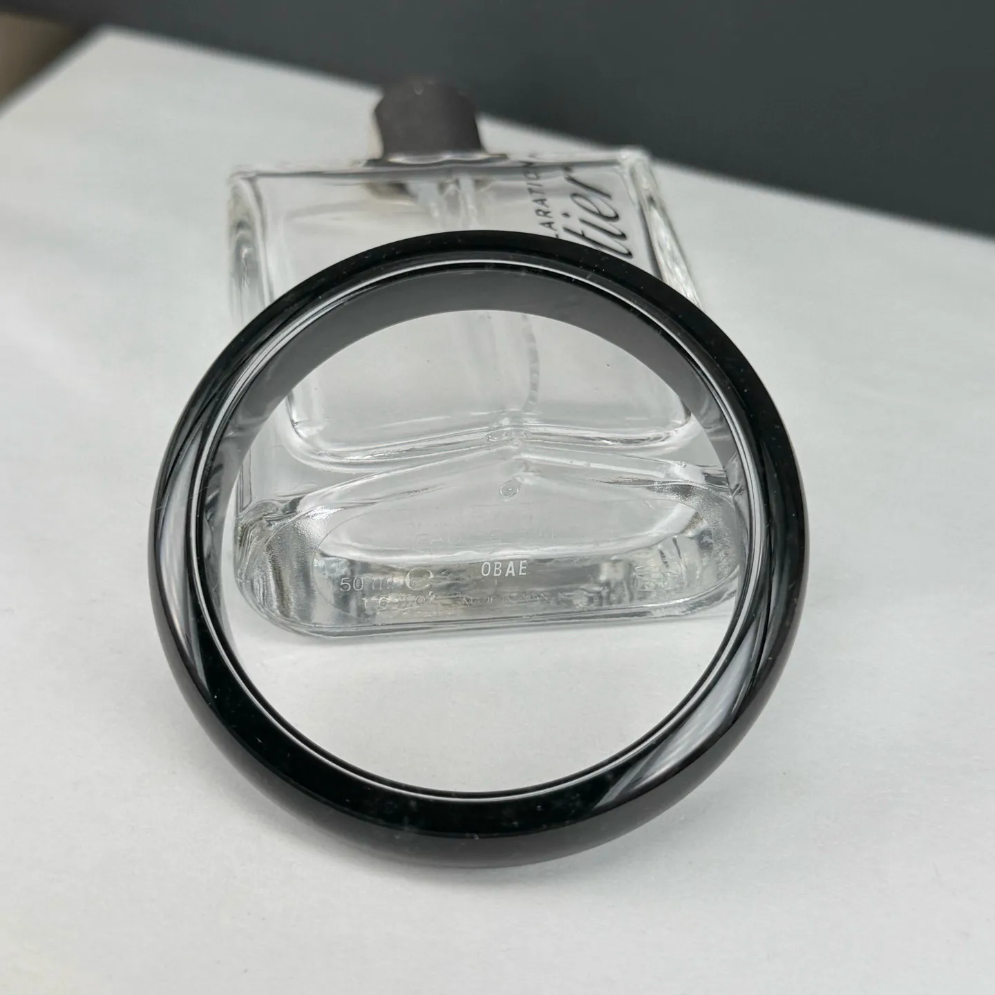 精品墨翠手镯 种好色正 黑度好 打灯通透 油性十足 圈口55.5