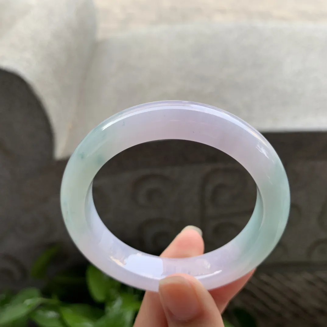 小圈口 52.5-12.2-8.8【冰春彩正圈手镯】正圈52 53可戴