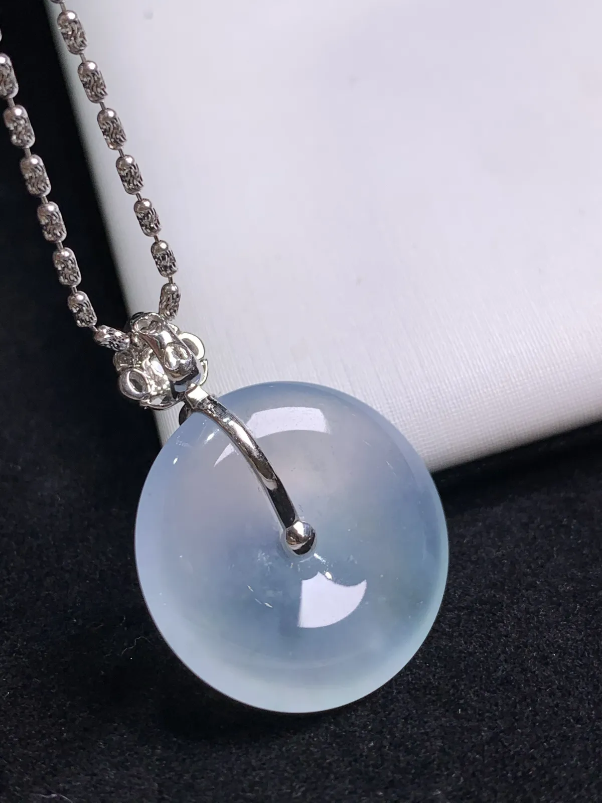 冰种平安扣，平平安安~