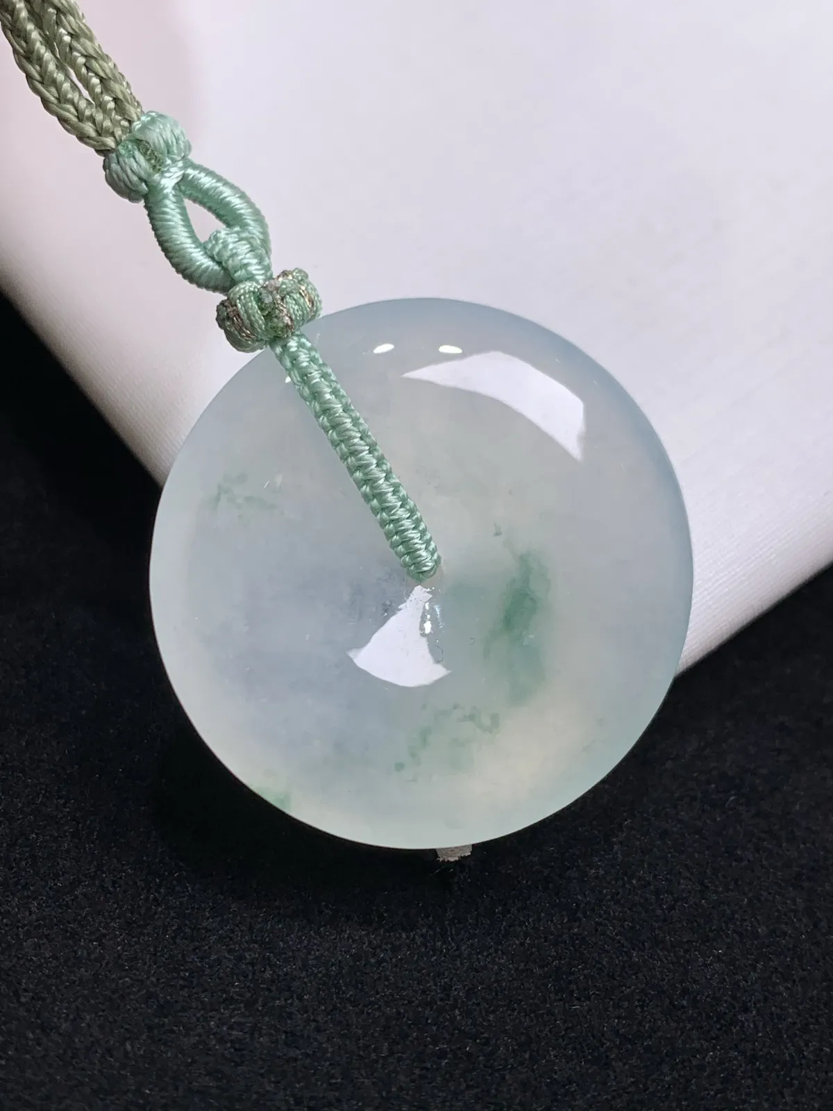 冰飘花平安扣吊坠 平平安安~