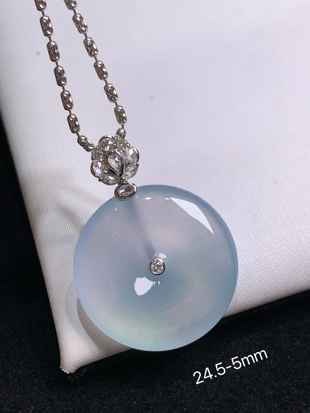 冰种平安扣，平平安安~