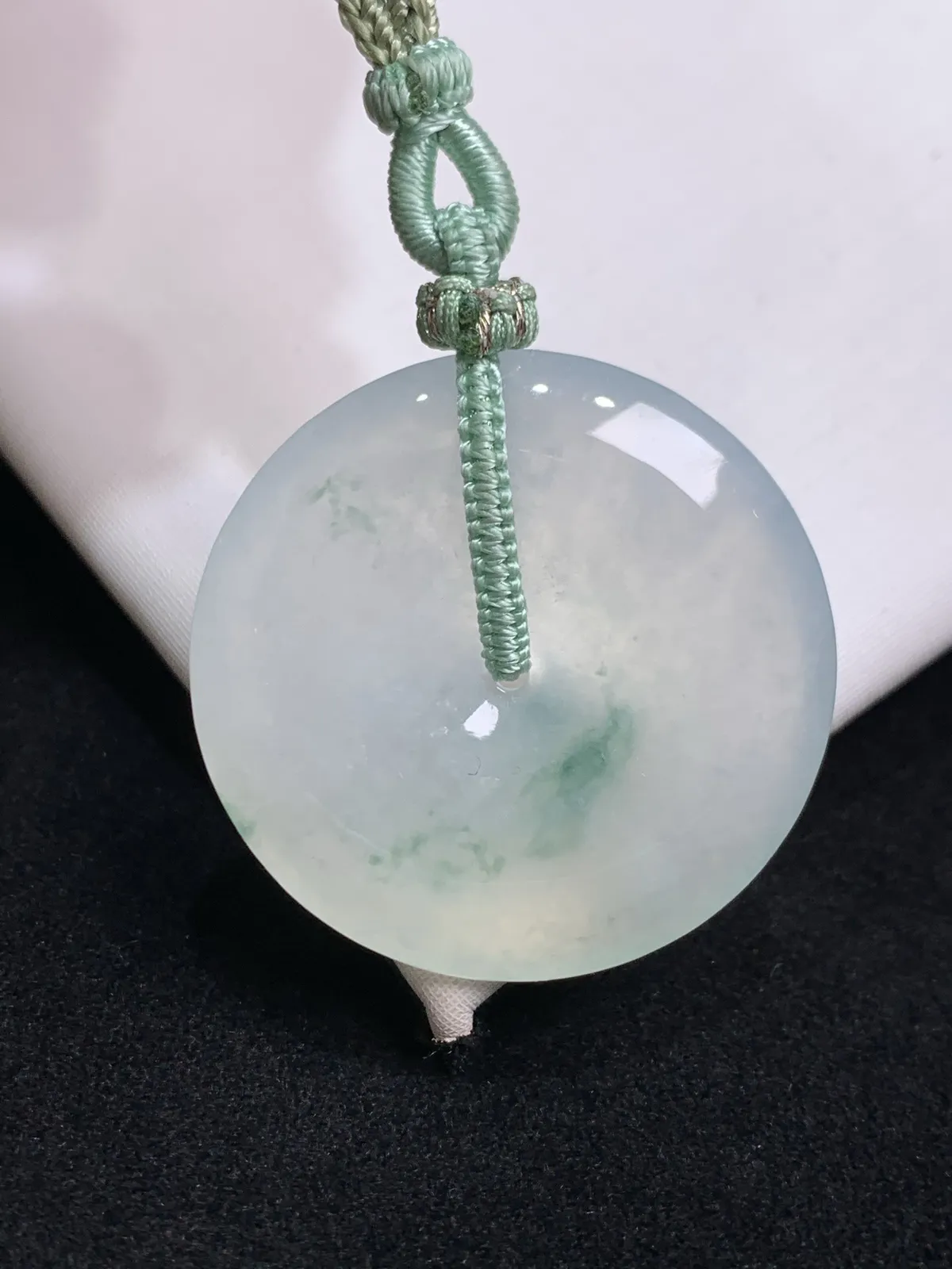 冰飘花平安扣吊坠 平平安安~