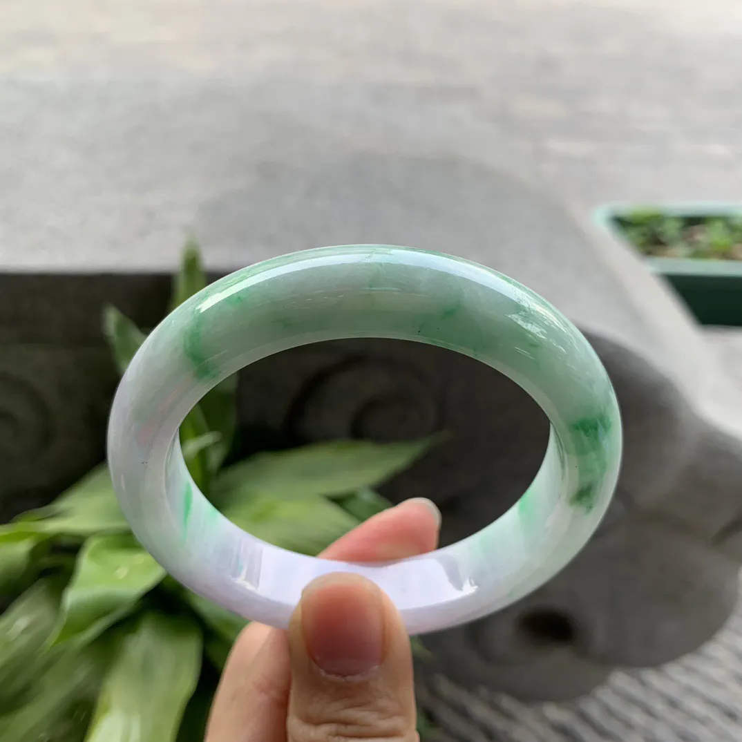 圈口 55.8-12.8-8.8【春彩正圈手镯】正圈55 56可戴