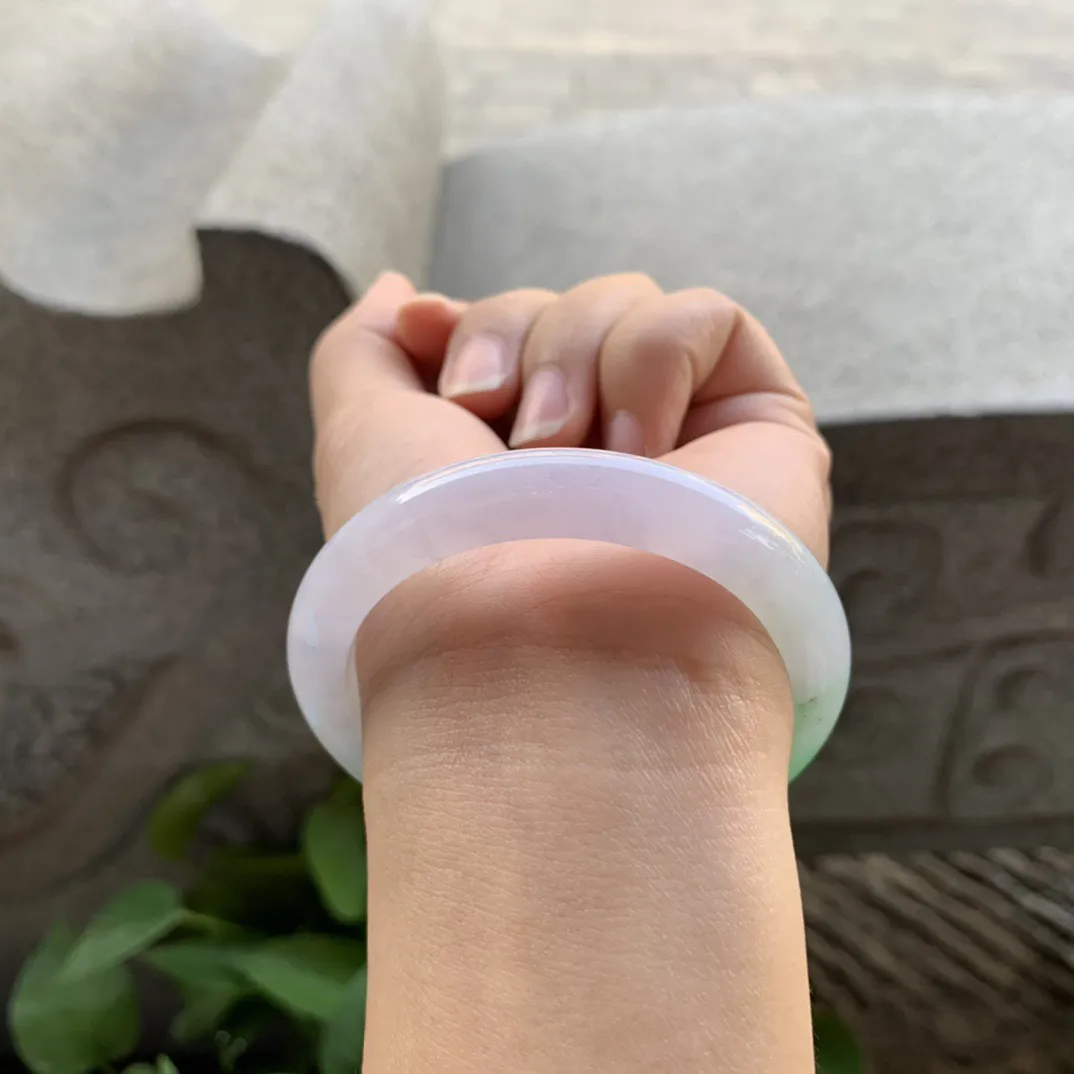 小圈口 51.4-9-7.5【春彩正圈手镯】正圈51 52 可戴