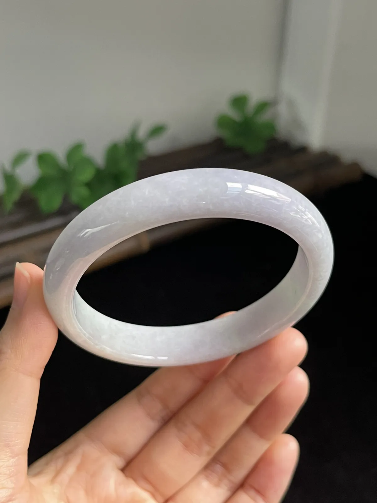 正圈59圈口，翡翠手镯