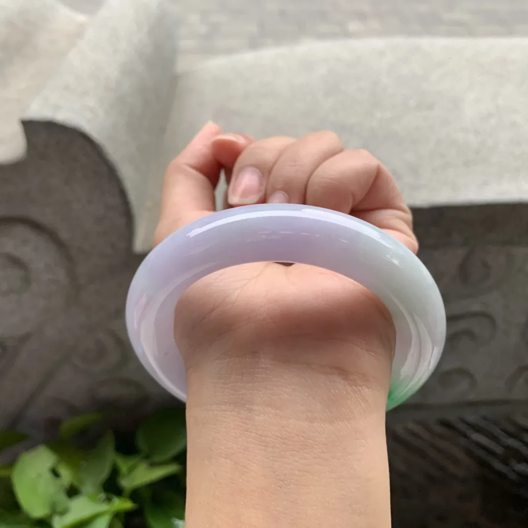 圈口 57.5-13.7【春彩圆条手镯】圆条57 58可戴