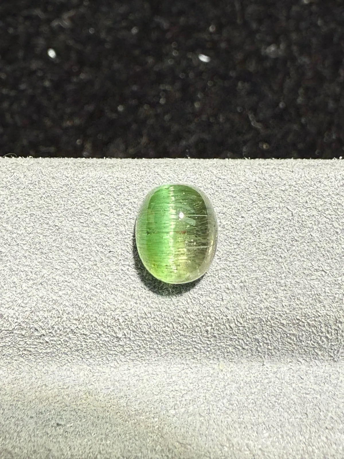 1.89克拉 西瓜碧玺猫眼裸石 猫眼效应犀利 晶体好[强][强] 水头十足 俏色系列可遇不可求 大