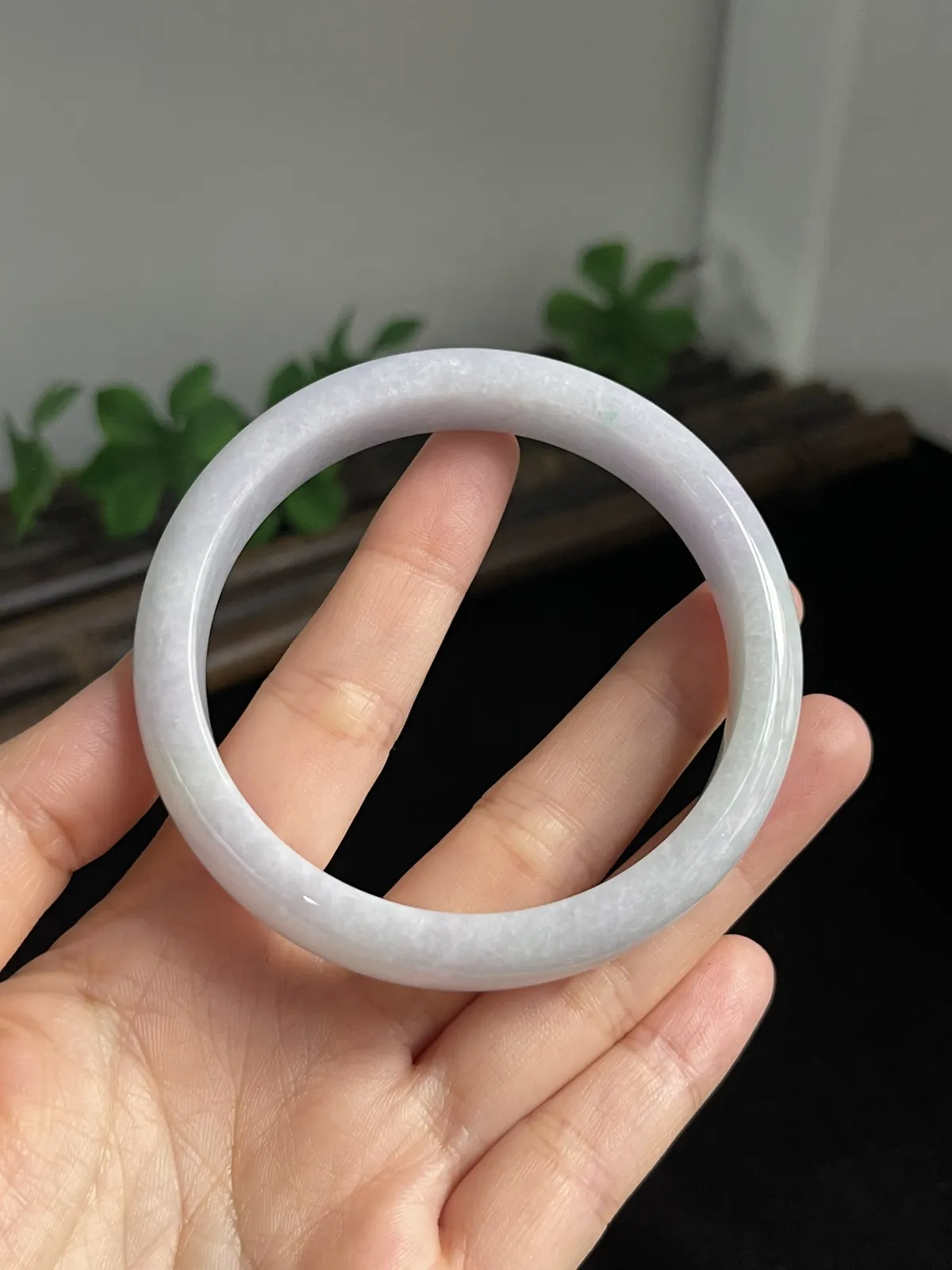 正圈59圈口，翡翠手镯