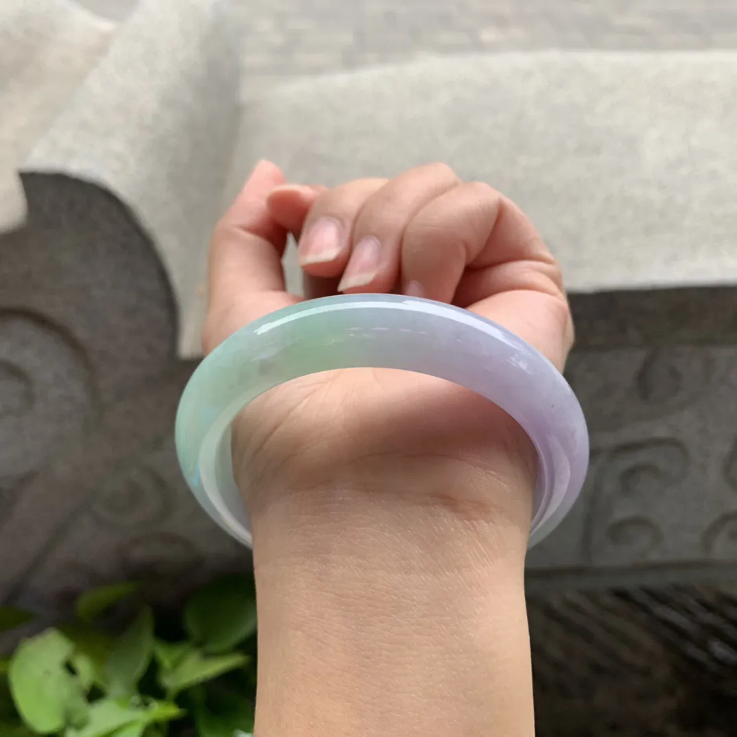 圈口 56.8-12.5-9.1【春彩正圈手镯】正圈56 57可戴