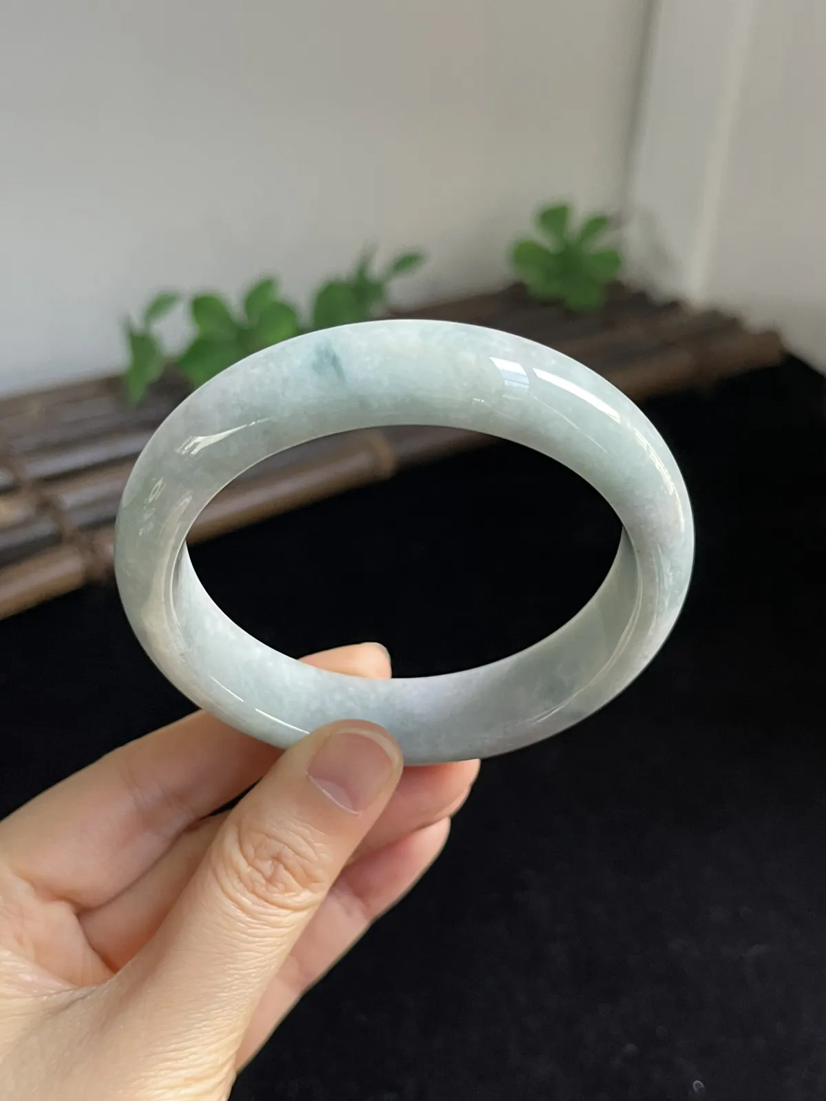 正圈58.4圈口，翡翠手镯