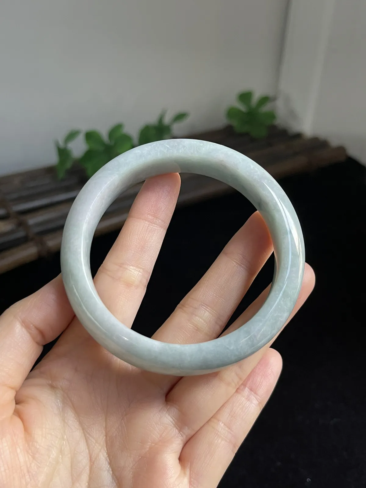 正圈58.4圈口，翡翠手镯