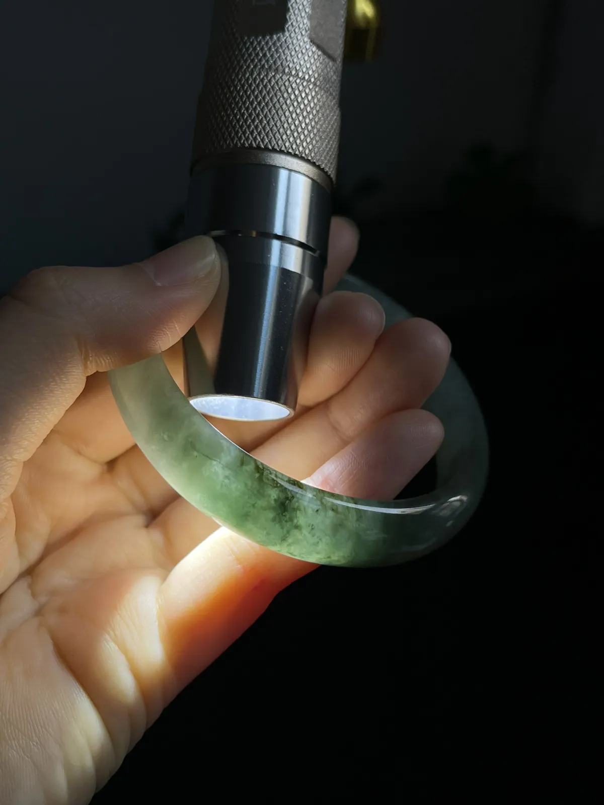 正圈55.8圈口，翡翠手镯