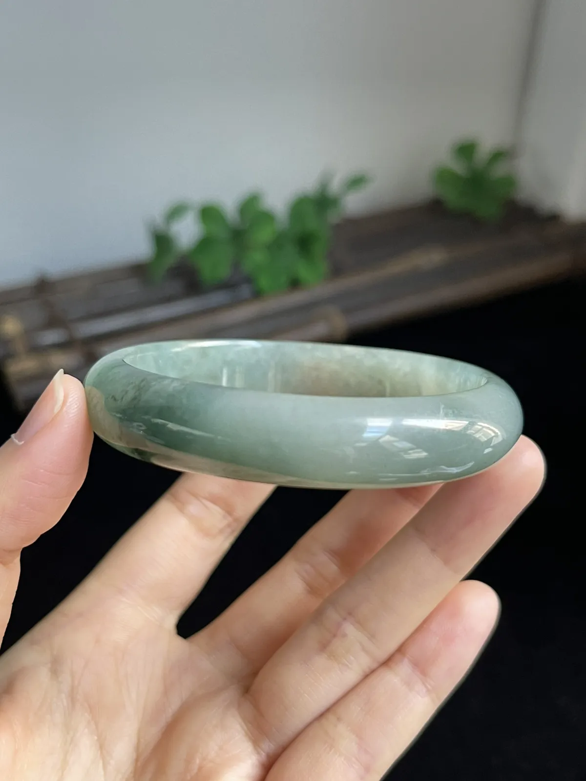 正圈55.8圈口，翡翠手镯