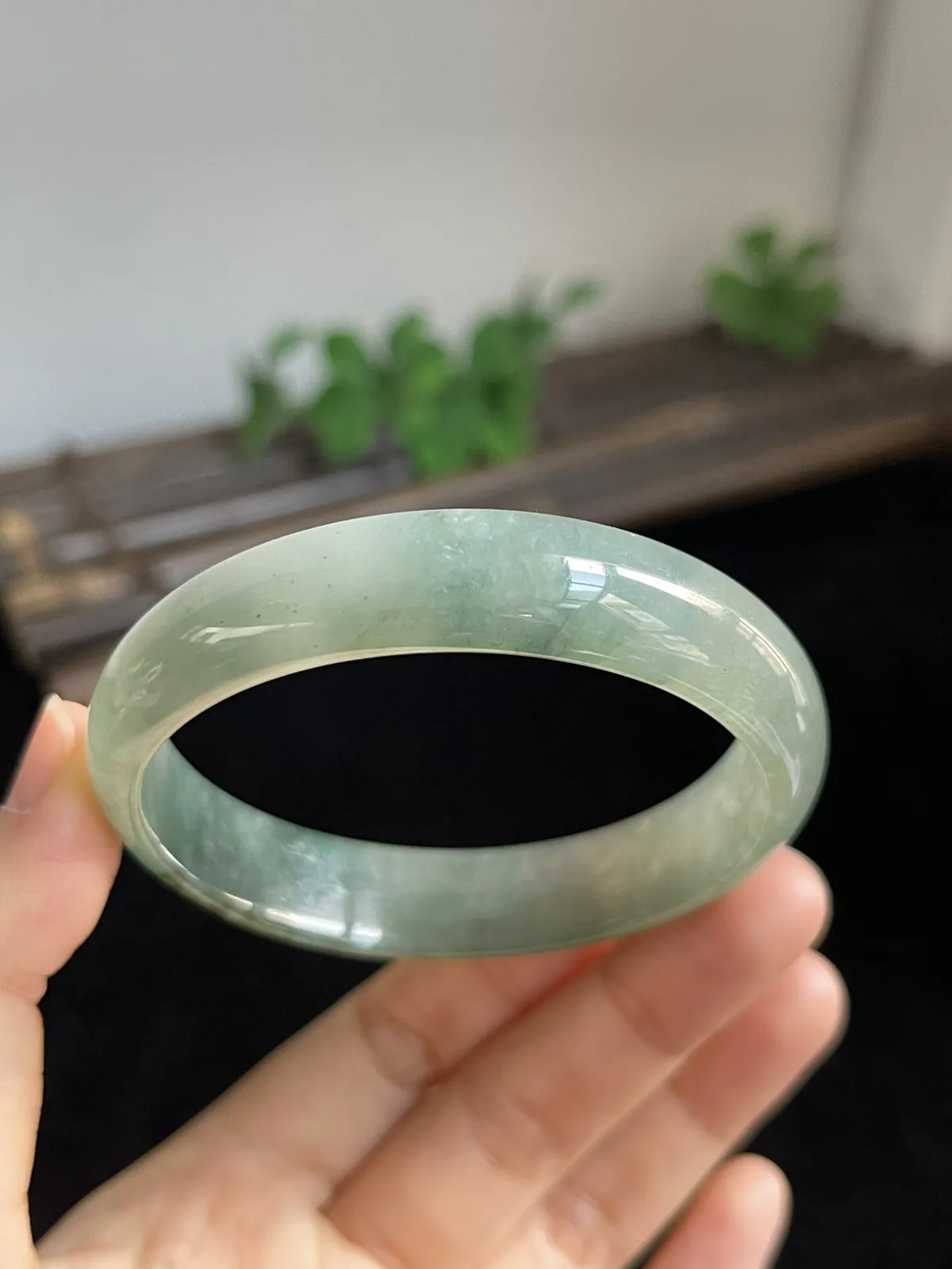 正圈55.8圈口，翡翠手镯