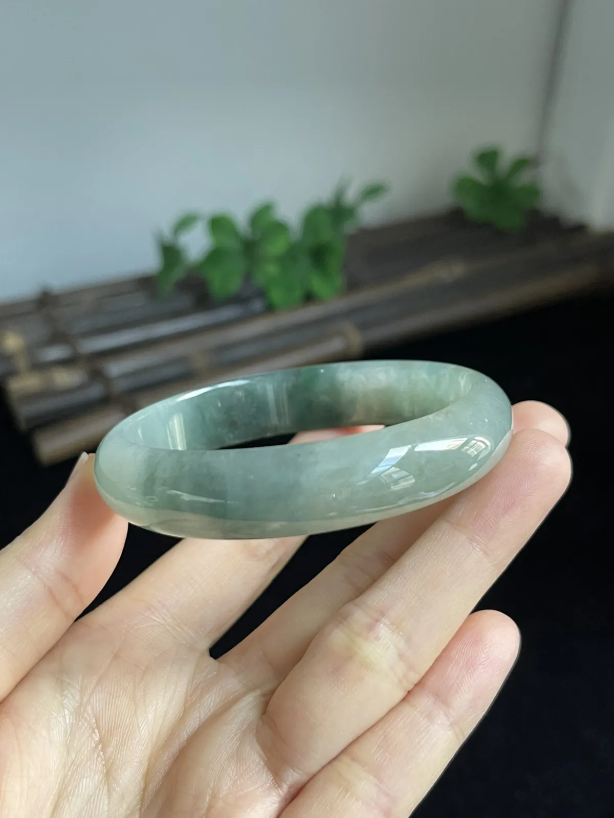 正圈55.8圈口，翡翠手镯