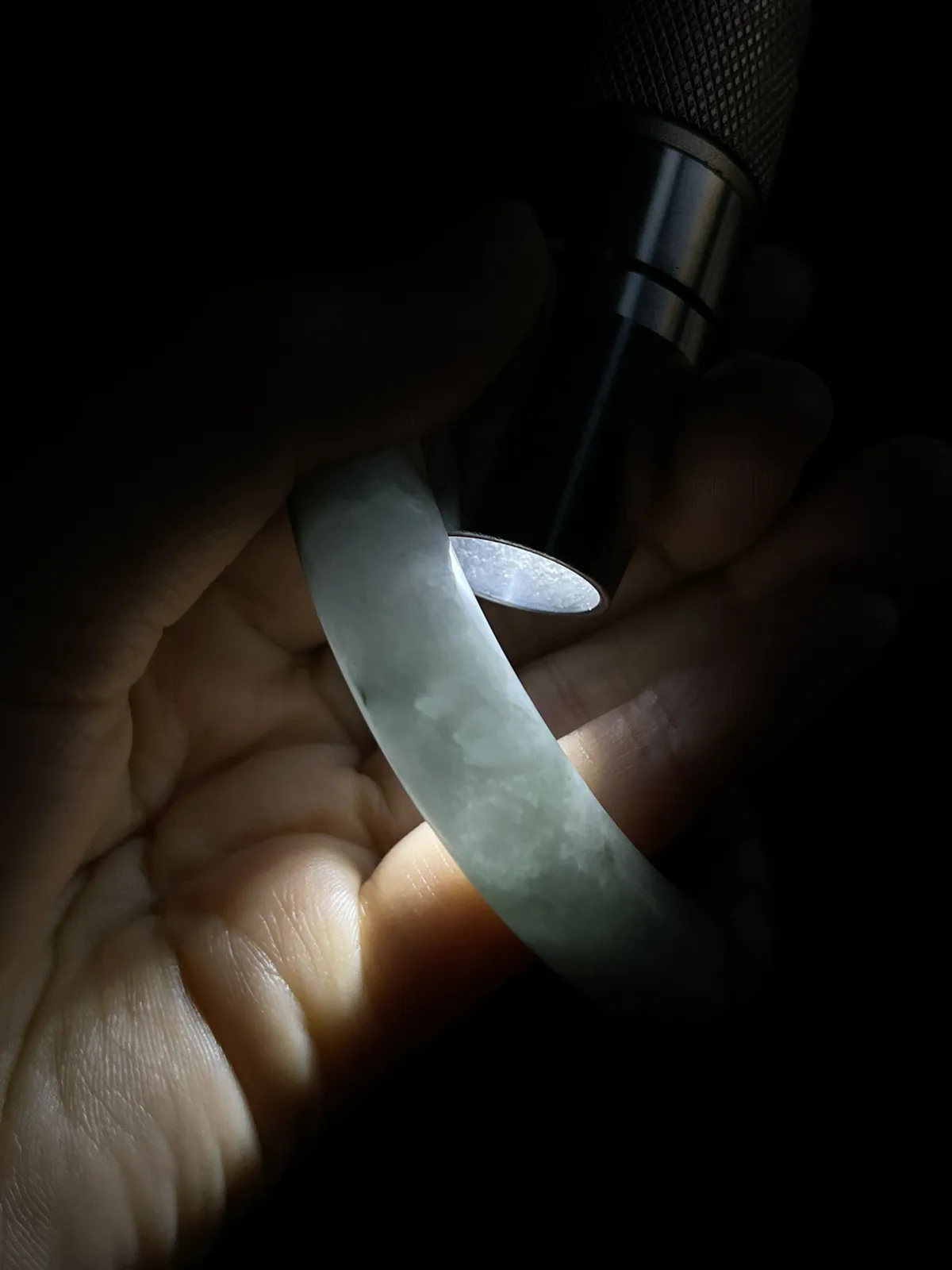 正圈55.5圈口，翡翠手镯