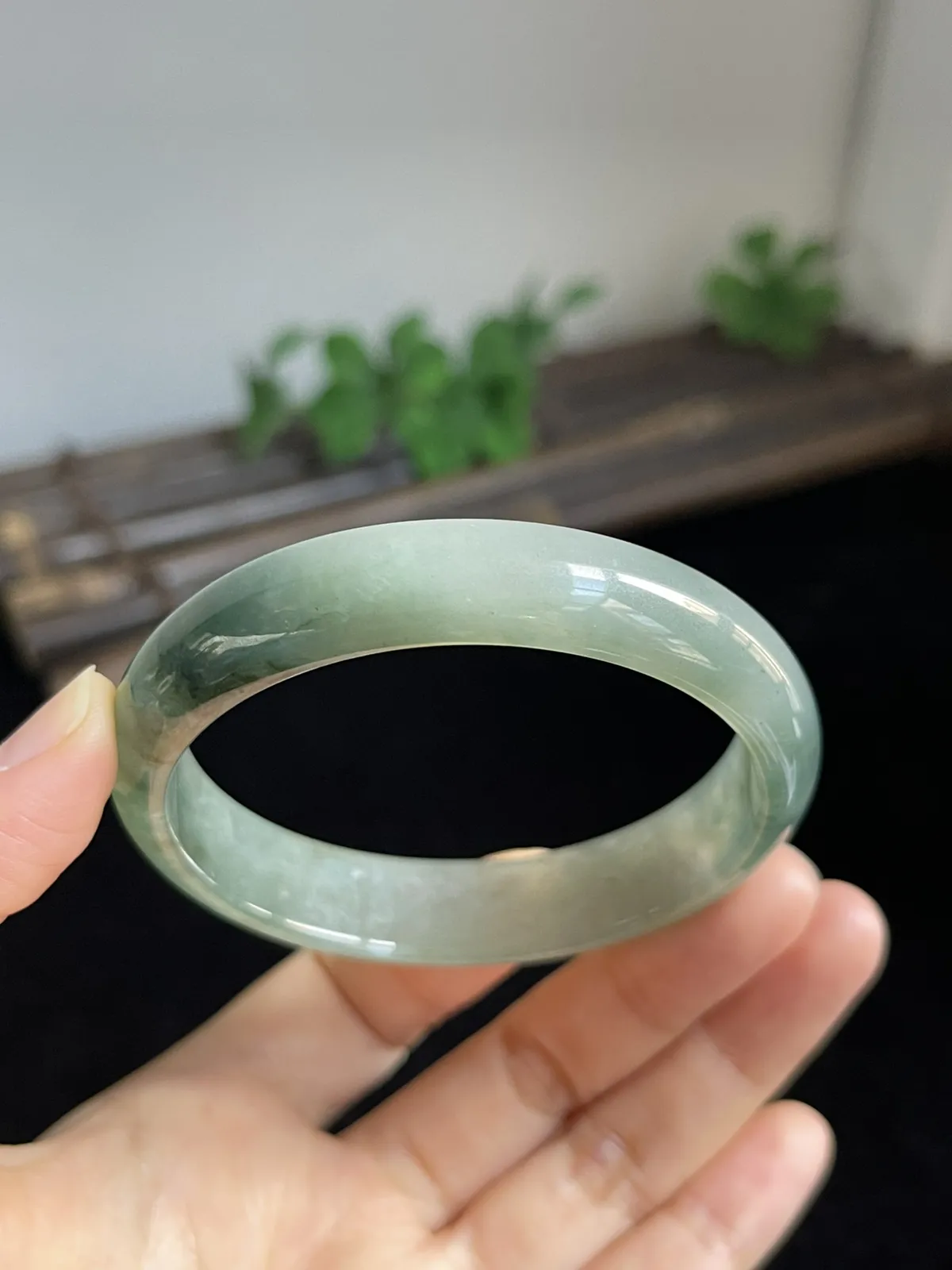 正圈55.8圈口，翡翠手镯