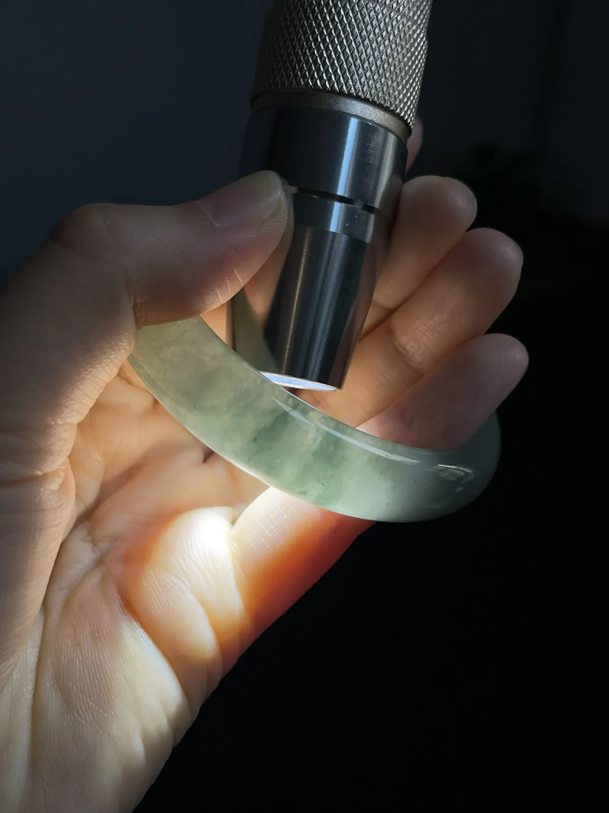 正圈55.8圈口，翡翠手镯