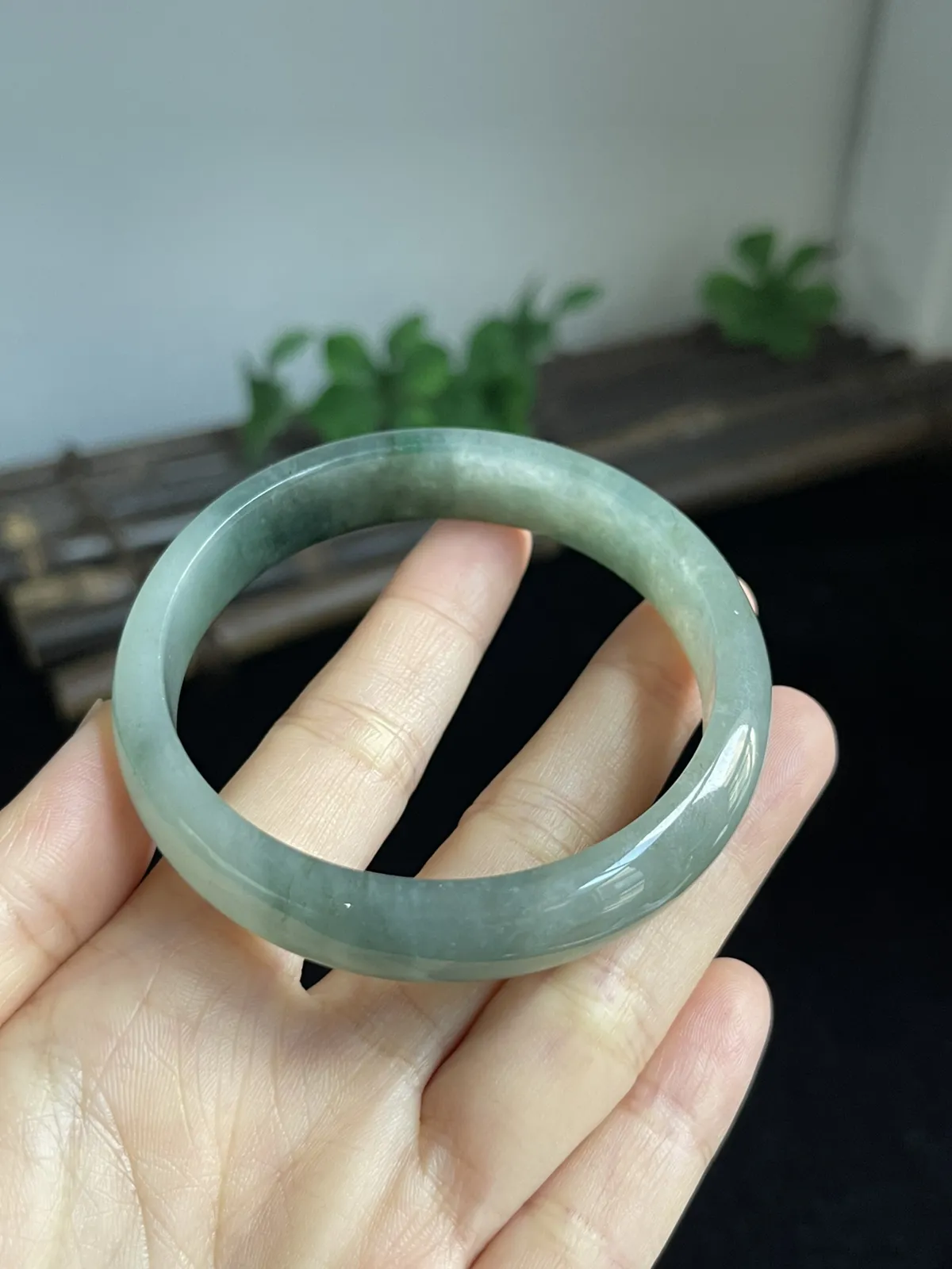 正圈55.8圈口，翡翠手镯