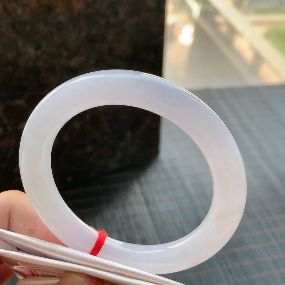 圆条冰粉紫 天然棉根 尺寸:54.7/10.1种色兼备