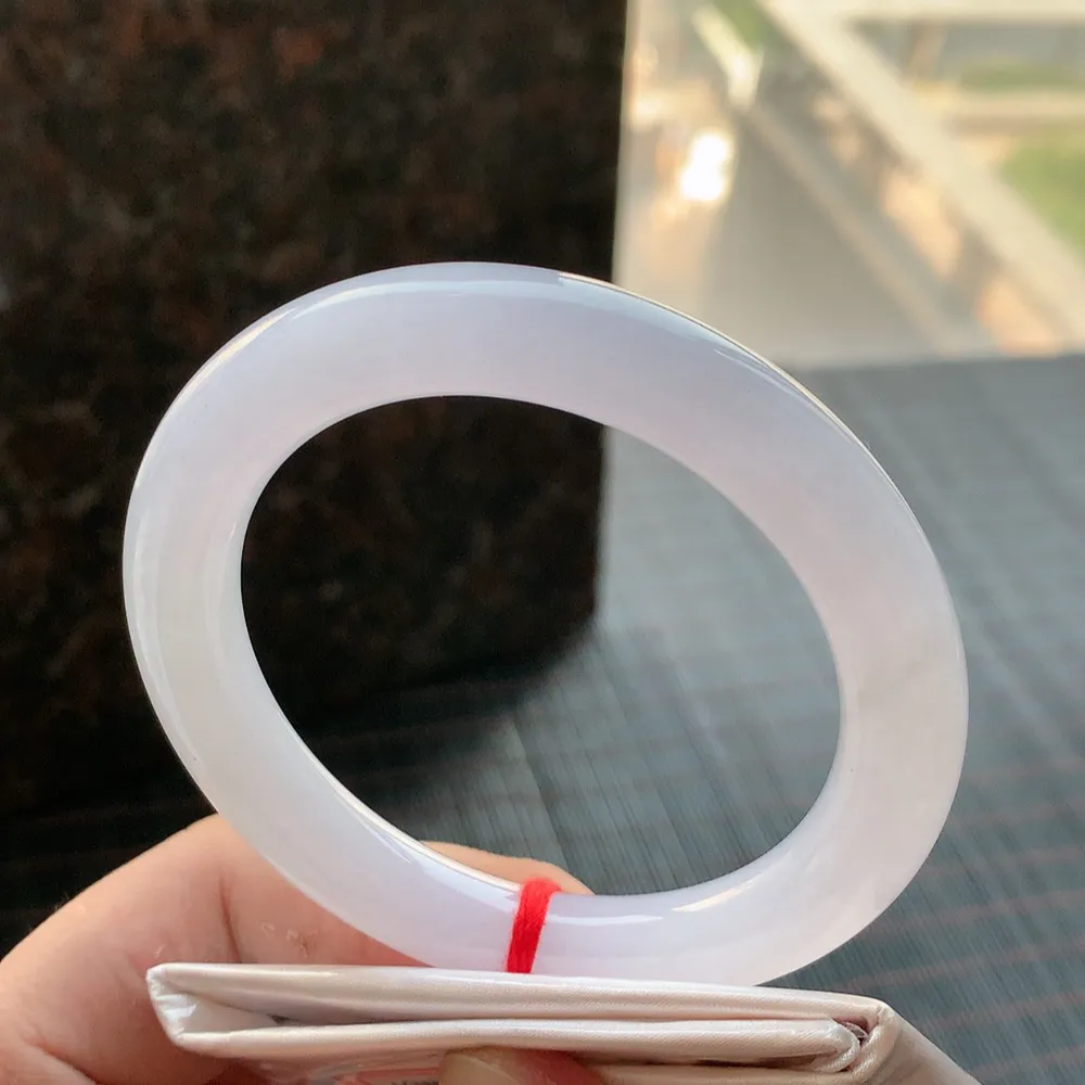 圆条冰粉紫 天然棉根 尺寸:54.7/10.1种色兼备