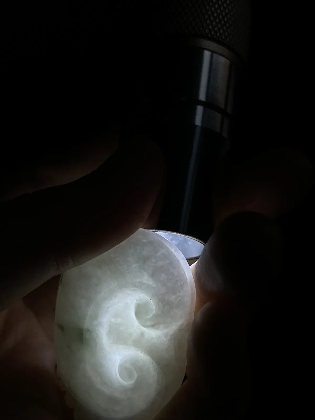 翡翠如意，印记：S925