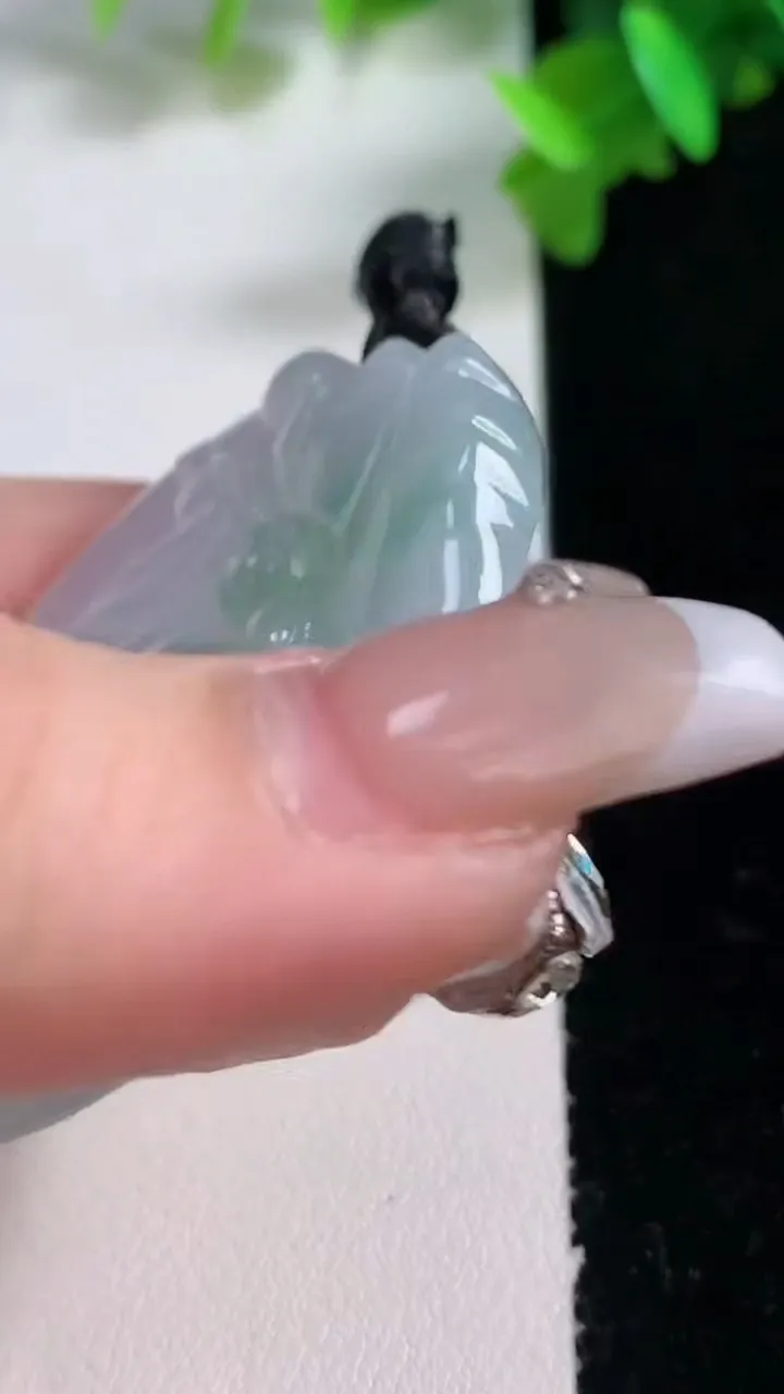 天然A货翡翠生肖马吊坠，尺寸49.2-24.3-4.7，重量:22.85g
1月4日