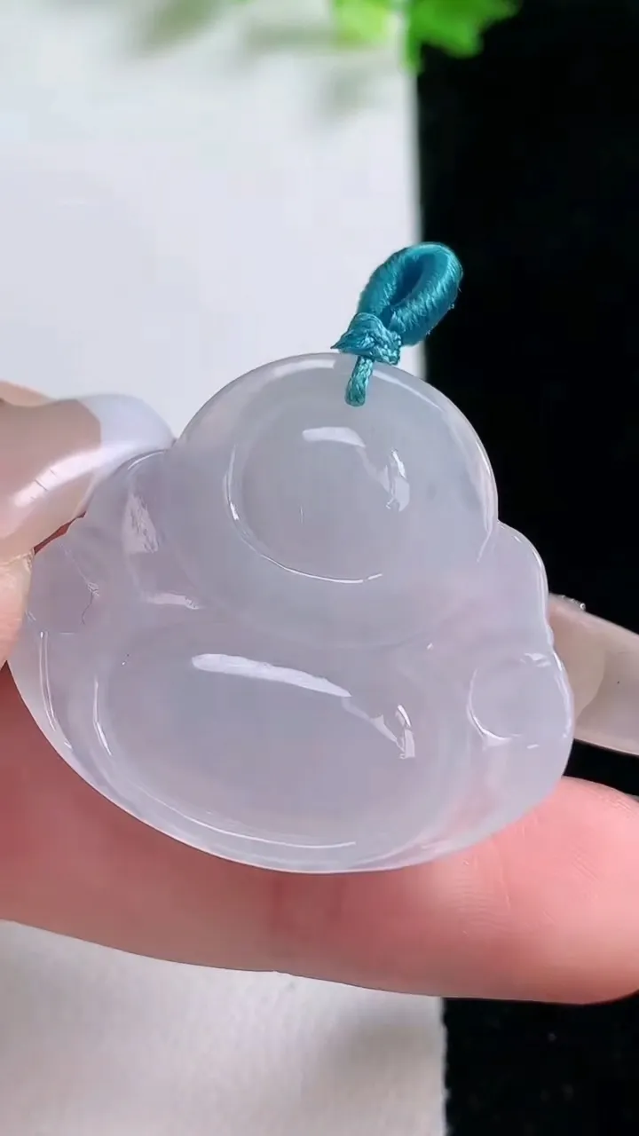 天然A货翡翠佛公吊坠，尺寸29-32-6.6，重量:8.88g
1月20日