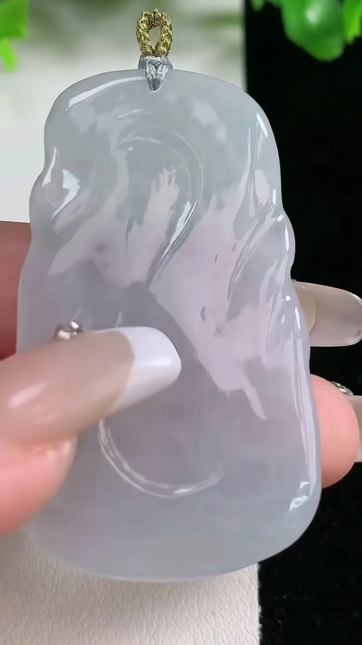 天然A货翡翠阿弥陀佛吊坠，尺寸53.8-31.6-5，重量:19.18g
1月20日