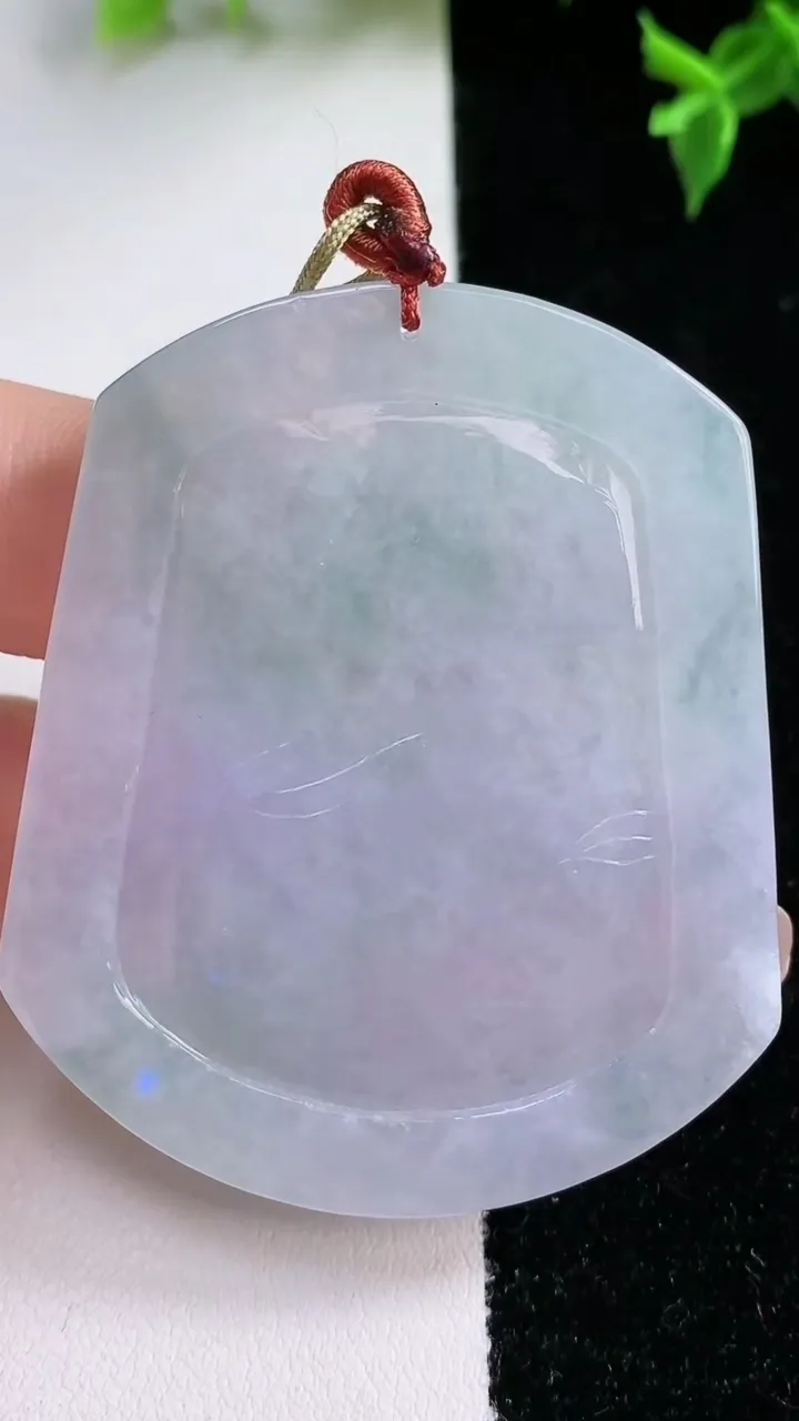 天然A货翡翠春带彩紫罗兰龙龟吊坠，尺寸53.6-45.4-5.5，重量:28.16g
1月22日