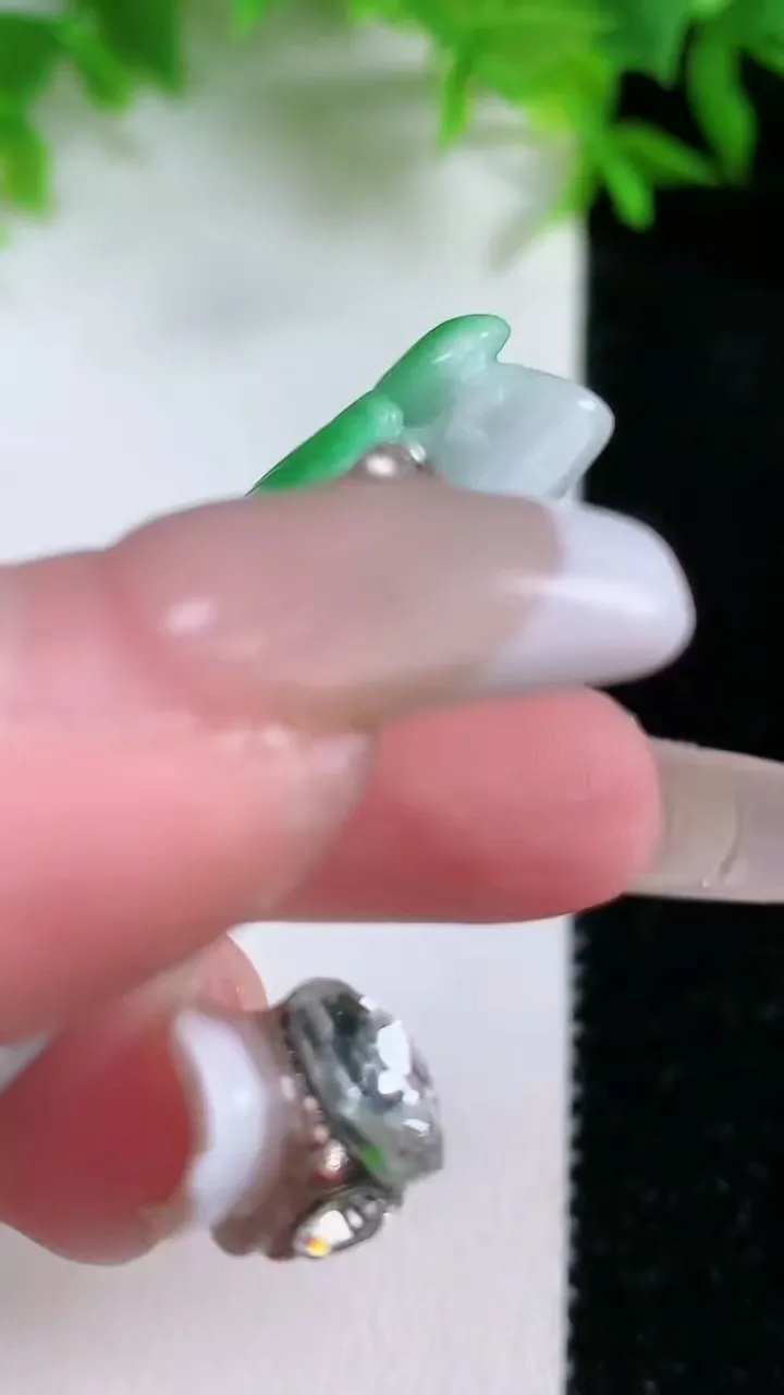 天然A货翡翠山水牌吊坠，尺寸48.2-31.3-7.2，重量:24.58g
1月24日