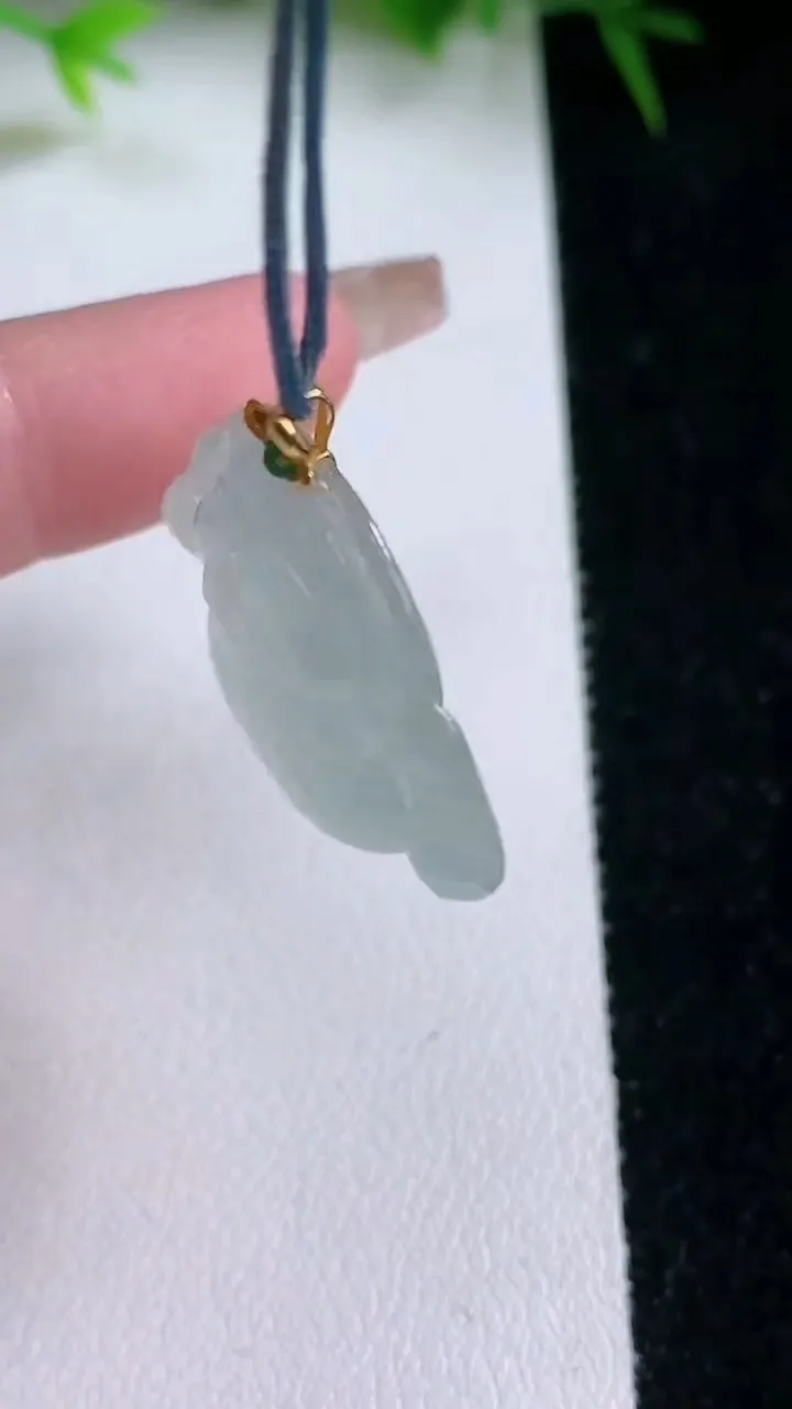 天然A货翡翠佛公吊坠，尺寸25.2-29.5-5.3，重量:5.75g
1月26日