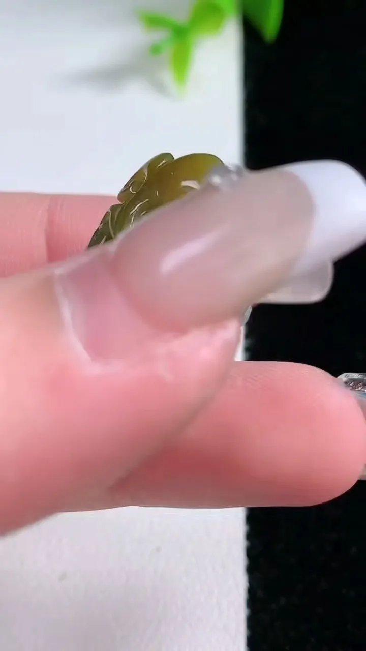 天然A货翡翠双彩貔貅吊坠，尺寸28.7-16.4-13，重量:11.42g
1月30日