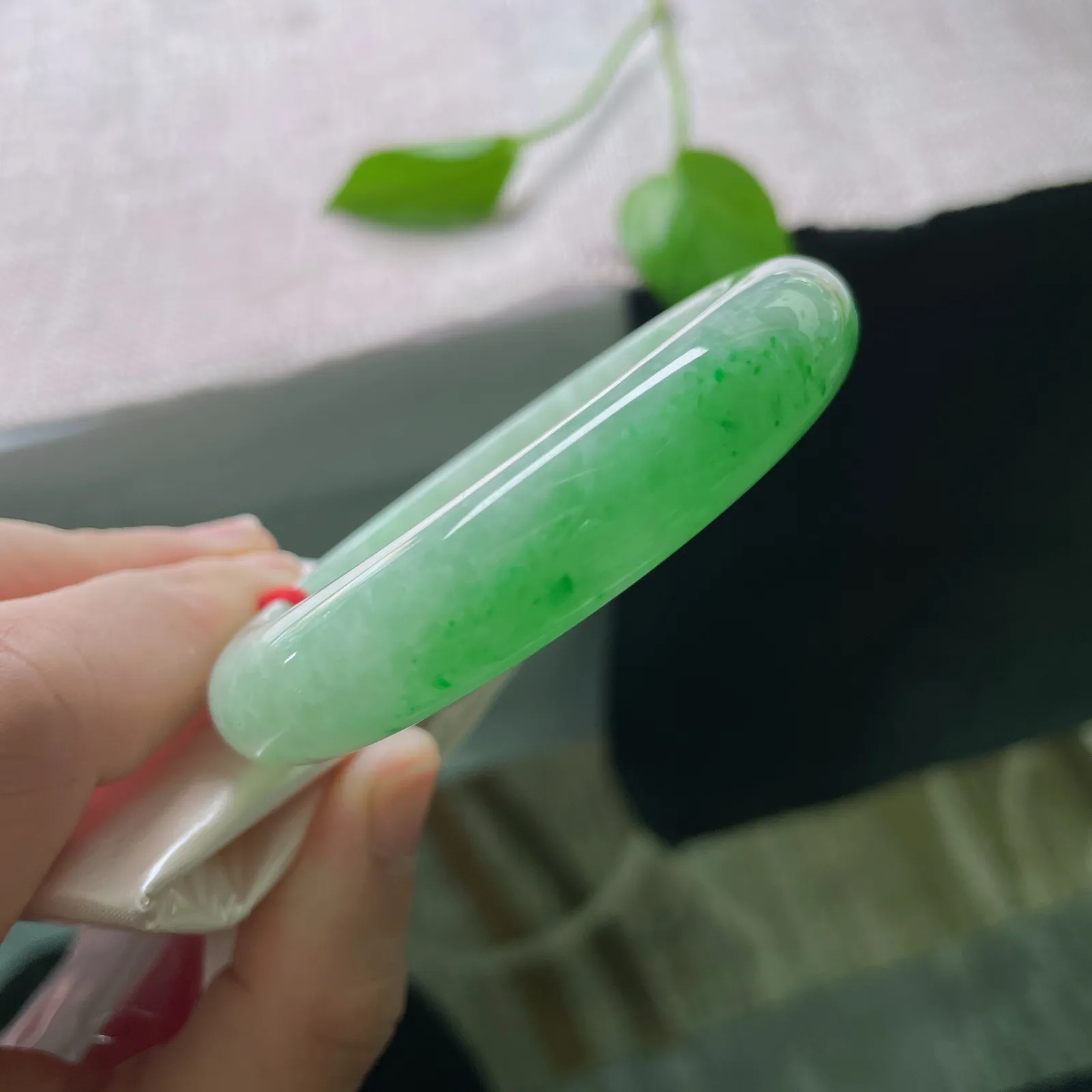 私人专拍
53.9/12.8/8.8，绿底正圈，种老，绿底含章藏秀色，温润凝光映芳华。完美。