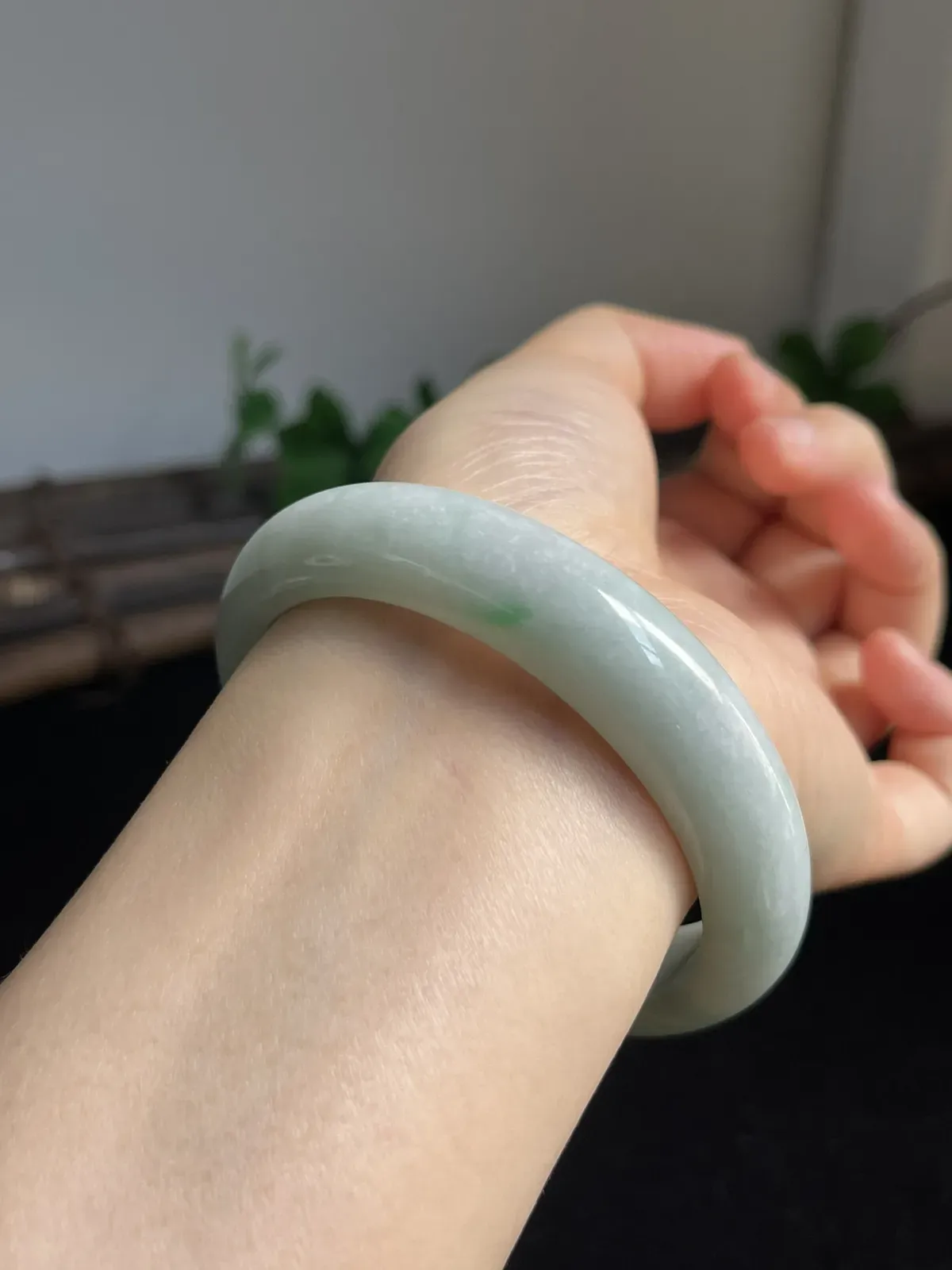 正圈58.8圈口，翡翠手镯